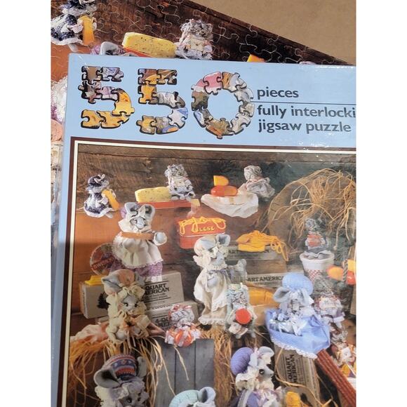 Ceaco A Better Mousetrap 550 Piece Jigsaw Puzzle Complete - Picture 3 of 12